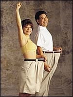 Ron & Lidia after joining our weight loss programme
